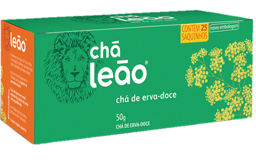 Chá LEÃO Erva Doce c/25 saches