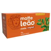 Chá Matte LEÃO Natural c/25 saches